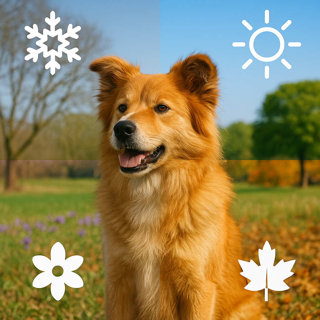 Vachtverzorging per seizoen